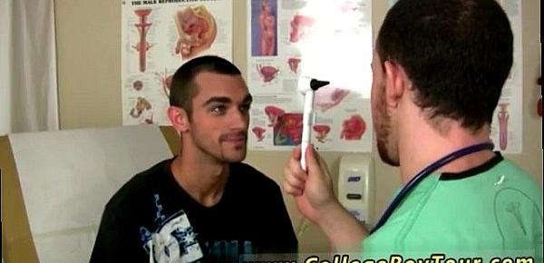  Squirting cock gay twink The doctor studied Nick&039;s genitals and